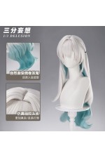 1/3 Delusion Honkai Star Rail Firefly Grey Blue Cosplay Wig